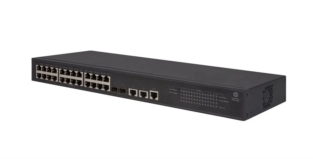 HP JG960A#ABA OfficeConnect 1950-24G-2XGT 24 x Ports 10/100/1000Base-T + 2 x SFP+ Layer-3 Managed Stackable Gigabit Ethernet Network Switch
