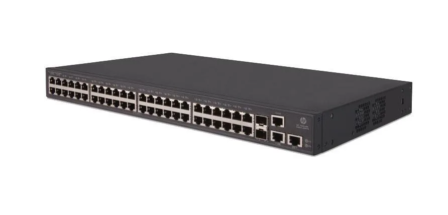 HP JG961A#ABB OfficeConnect 1950-48G-2SFP+-2XGT 48xPorts 10/100/1000Base-T + 4xSFP(mini GBIC) Layer-3 Managed Stackable Gigabit Ethernet Network Switch