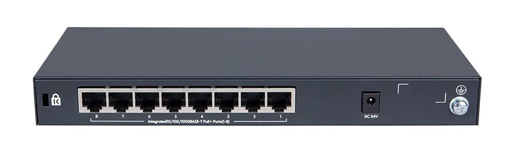 HPE JH330A#ACC OfficeConnect 1420 8G PoE+ 8 x Ports 10/100/1000Base-T Layer-2 Unmanaged Gigabit Ethernet Network Switch