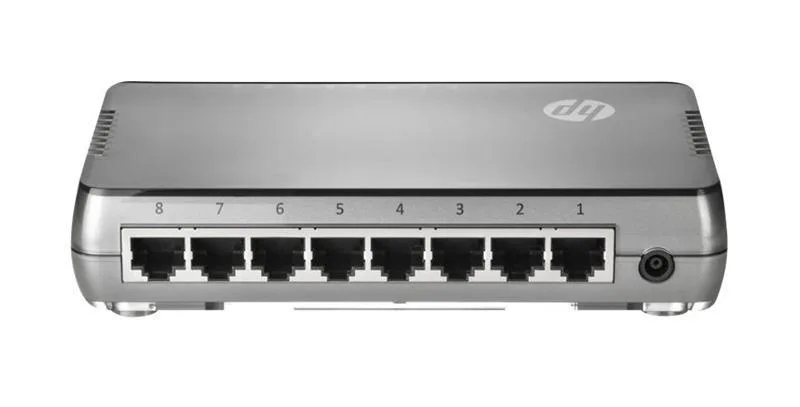 HPE JH408A#AC3 OfficeConnect 1405 8G V3 8 x Ports 10/100/1000Base-T Layer-2 Unmanaged Gigabit Ethernet Network Switch