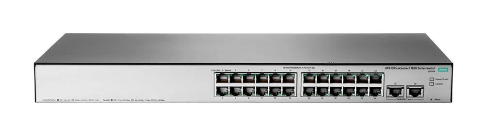 HPE JL170A#ABB OfficeConnect 24G-2XGT 24 x Ports 10/100/1000Base-T + 2 x SFP Layer-2 Managed Gigabit Ethernet Network Switch
