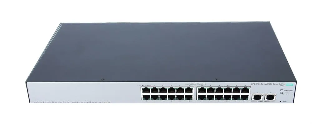 HPE JL170A#AC3 OfficeConnect 24G-2XGT 24 x Ports 10/100/1000Base-T + 2 x SFP Layer-2 Managed Gigabit Ethernet Network Switch