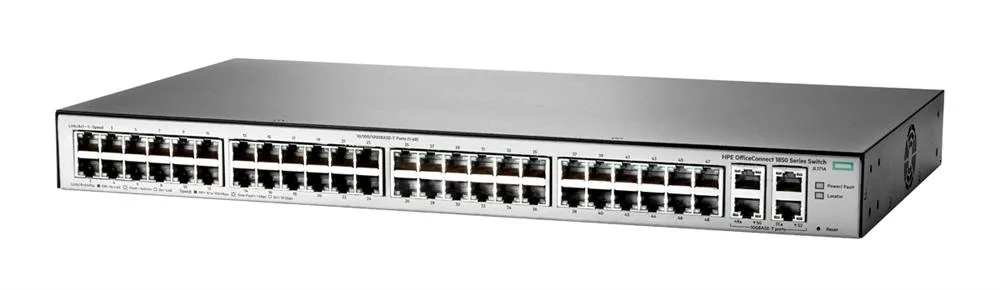 HP JL171A#ABB OfficeConnect 1850 48G 4XGT 48 x Ports 10GBase-T 4 x SFP+ Layer-2 Managed 10 Gigabit Ethernet Network Switch