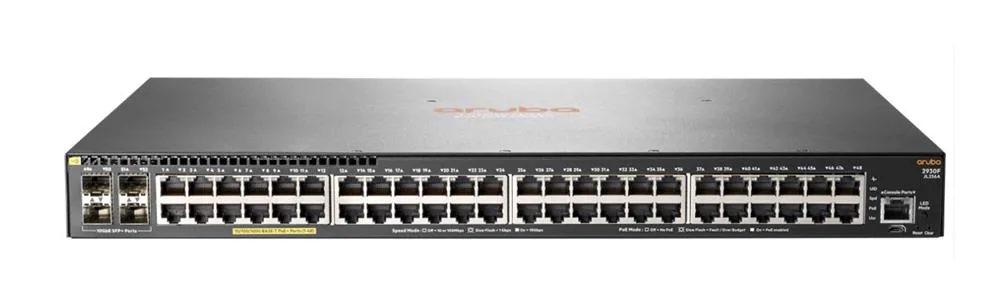 HP JL256A#AC3 Aruba 2930F 48-Port 48 x PoE+ 4 x SFP Network Layer 3 Switch