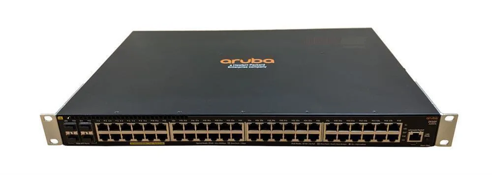 Aruba JL264A#ABA 2930F 48G PoE+ 48 x Ports 10/100/1000Base-T + 4 x SFP+ Layer-3 Managed Gigabit Ethernet Network Swtich