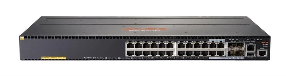 HP JL320A#0D1 Aruba 2930M 24GB/s POE+ 1-Slot 24-Ports Managed Rackmountable Network Switch