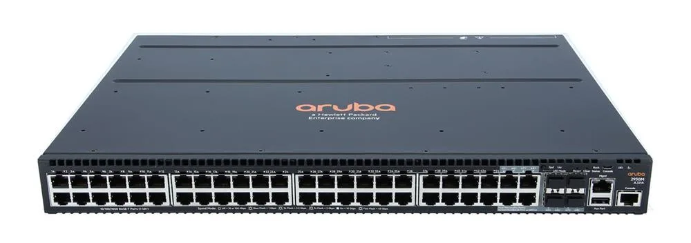HP JL321A#0D1 Aruba 2930M 48G 1-Slot 48-Port 44 x 10/100/1000 + 4 x combo SFP Gigabit Ethernet Rackmountable 1U Network Switch