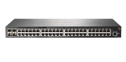 HPE JL356-61001 Aruba 2540 24G PoE+ 4SFP+ 24x RJ-45 Ports PoE+ 1000Base-T 4x SFP+ Ports Layer2 Managed GbE Switch