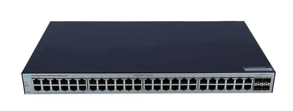 HP JL382A#0D1 OfficeConnect 1920S 48-Ports 48G 4SFP Managed Rackmountable Switch