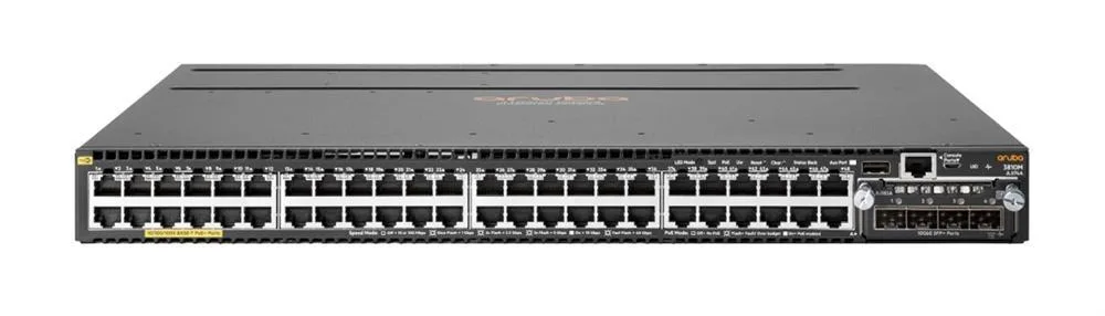 Aruba JL429A#ABB 3810M-48G PoE+ 48 x Ports 10/100/1000Base-T + 4 x SFP+ Layer-3 Managed Gigabit Ethernet Network Switch