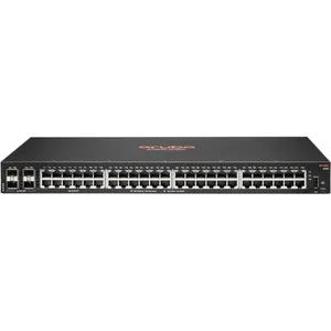 HPE JL676-61001 Aruba 6100 48G 4SFP+ 48x RJ-45 Ports 10/100/1000Base-T 4x SFP+ Ports Layer 3 Managed Rack-mountable Gigabit Ethernet Network Switch