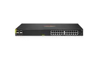 JL677A - HP Aruba 6100 24G 24 x Ports 10/100/1000Base-T + 4 x SFP+ Layer-3 Managed Gigabit Ethernet Network Switch