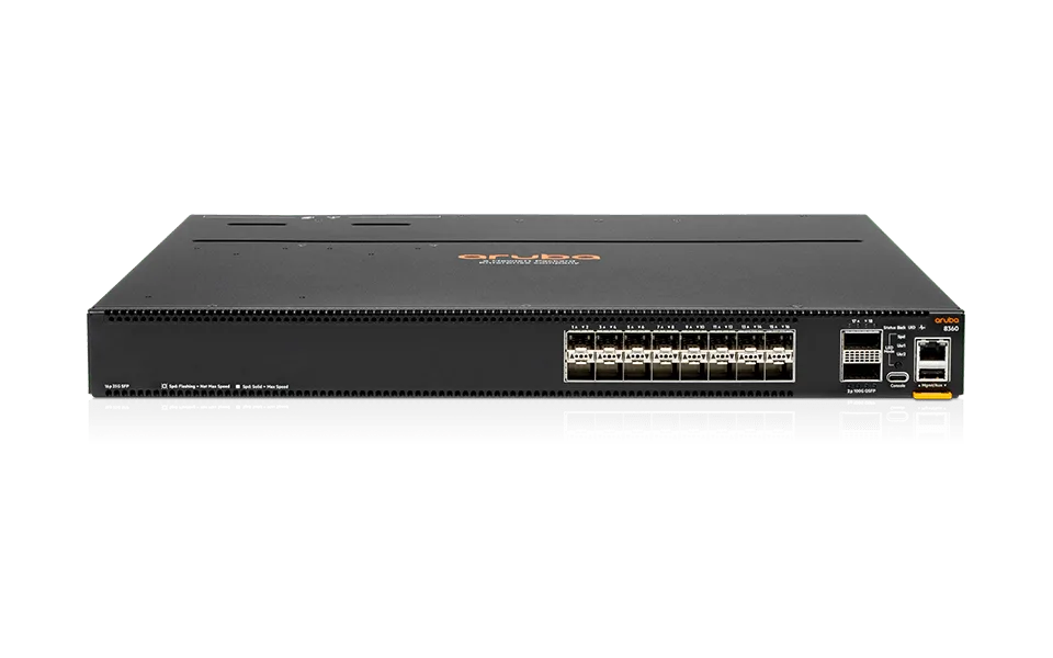 JL703A - Aruba 8360-16Y2C 16x 25GBase-X SFP with 2x 100GBase-X QSFP Layer 3 Switch
