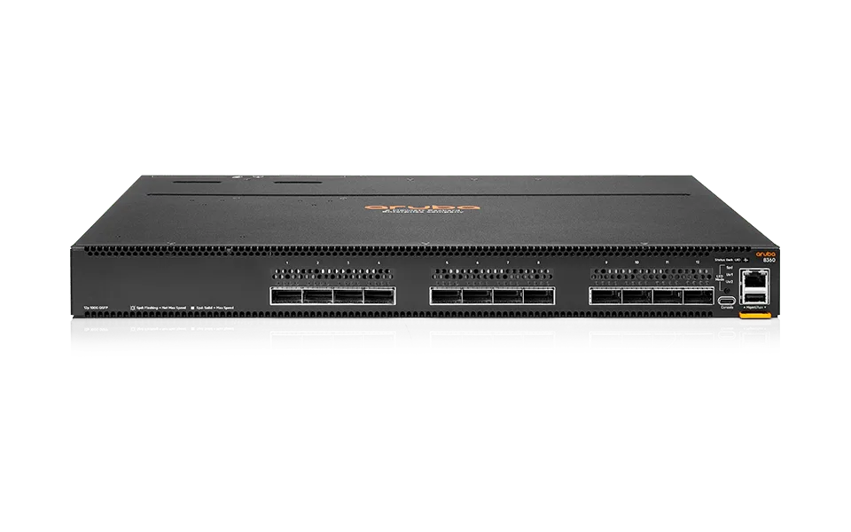 JL709A - Aruba 8360-12C 12-Ports 100Gb QSFP+/QSFP28 Layer 3 Switch