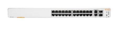 HPE JL806-61101 Aruba Instant On 1960-24G-2XGT-2SFP+ 24-Ports 10/100/1000Base-T 2-Ports SFP+ 2-Ports 10GBase-T Smart-Managed Rack-mountable Gigabit Ethernet Network Switch