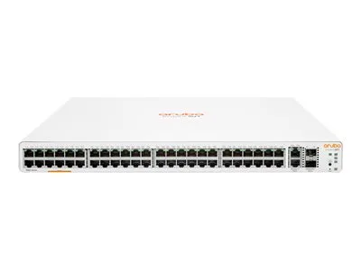 HPE JL808-61001 Aruba Instant ON 1960-48G-2XGT-2SFP+ 48-Ports 10/100/1000Base-T 2-Ports 10GbE SFP+ 2-Ports 10GBase-T Layer 2 Managed Rack-mountable Gigabit Ethernet Network Switch