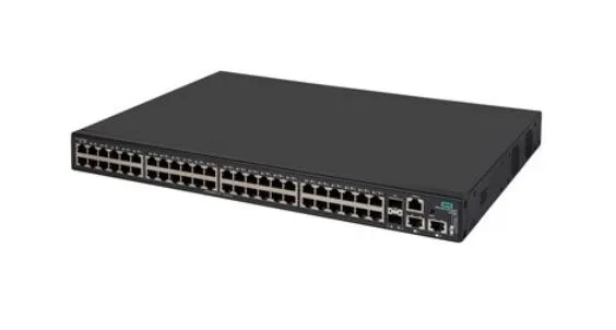 HPE JL825-61001 FlexNetwork 5140 48G 48-Ports PoE+ 10/100/1000Base-T RJ-45 Gigabit Ethernet 2-Ports 10GBase-T RJ-45 2-Ports 10GBase-X SFP+ Layer 3 Managed 1U Rack-mountable Network Switch