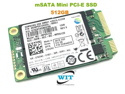 JMK81 - Dell 64GB mSATA Mini Card Solid State Drive (SSD)