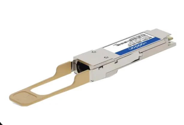 JNP-QSFP-100G-SR4-AO - Addonics 100Gbps 100GBase-SR Multi-mode Fiber 100m 850nm MPO Connector QSFP28 Transceiver Module