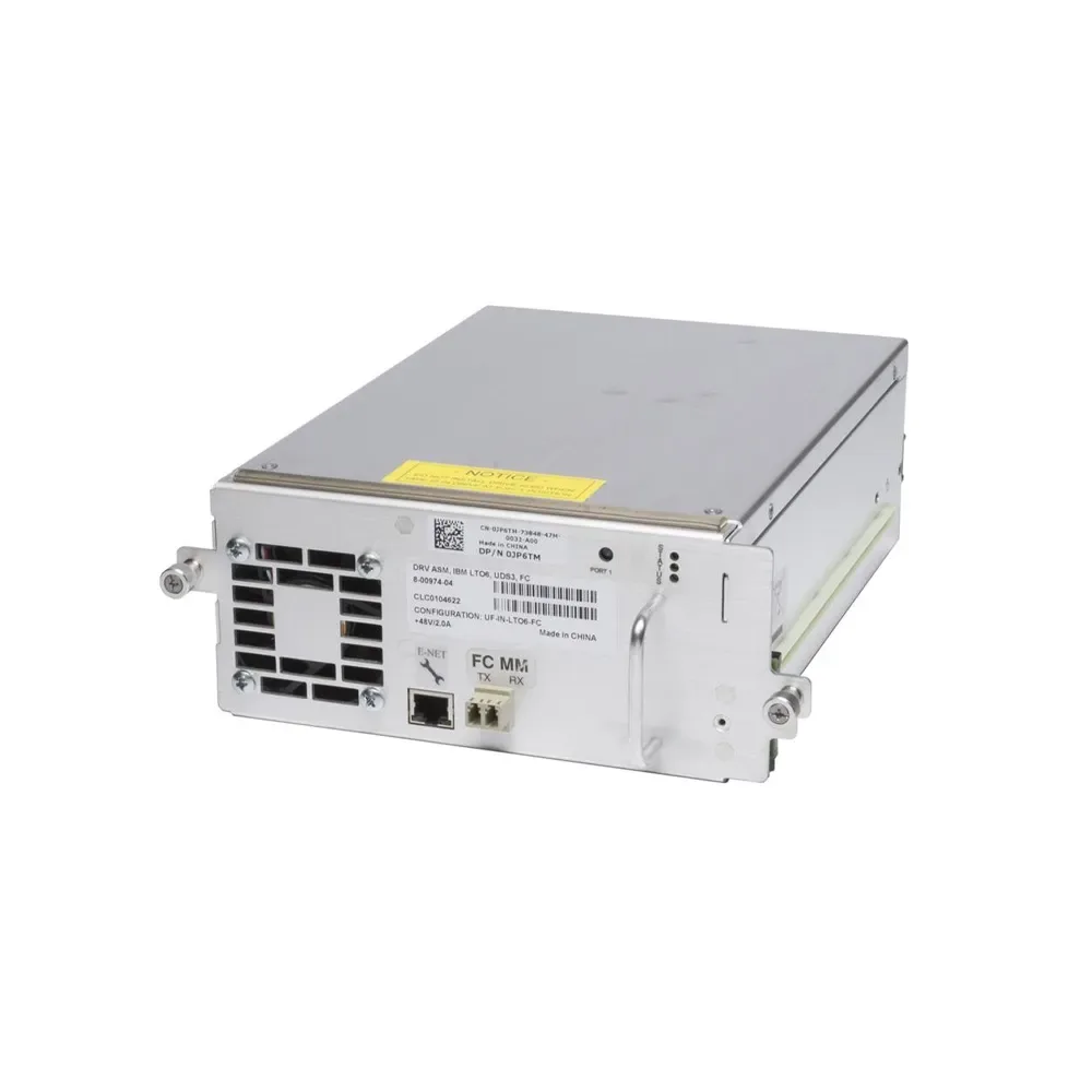 JP6TM - Dell 2.50TB/6.25TB LTO-6 Fibre Channel Tape Drive Module ML6000