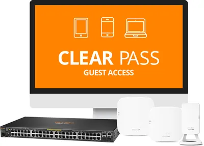 JW400AAE - Aruba ClearPass Guest Subscription License 100000 Endpoint 1Year