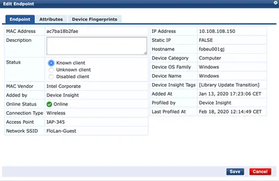 JW410AAE - HP ClearPass Guest Subscription License 100 Endpoint 5Year