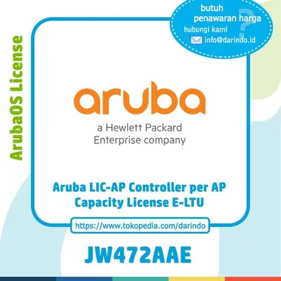 JW462AAE - Aruba Meridian Subscription License 10000 Notification 1Year