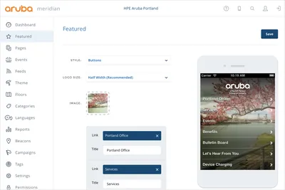 JZ094AAE - Aruba Meridian AppMaker with Content Management Subscription License 1 White Label 1Year