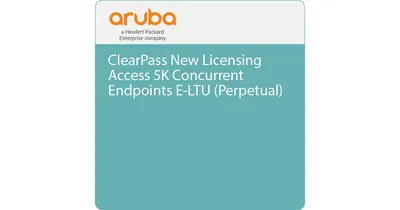 JZ404AAE - Aruba ClearPass New Licensing Access Perpetual License 5000 Concurrent Endpoint