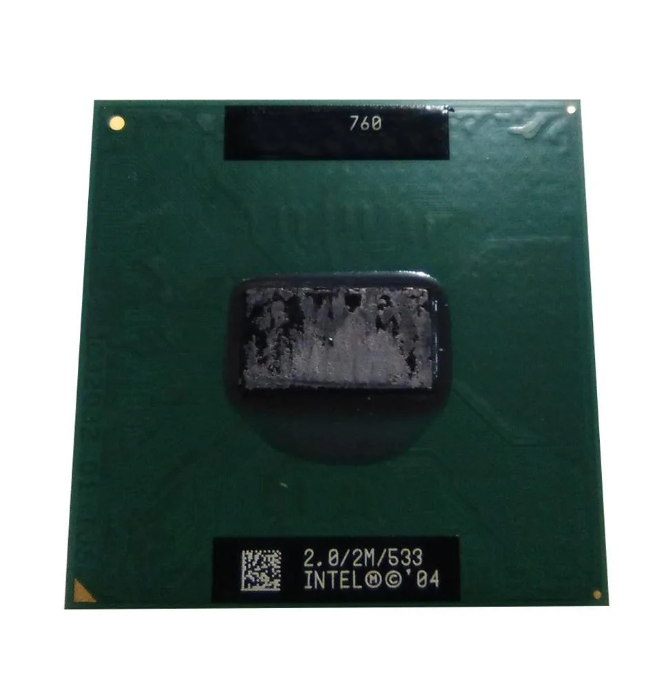K000022080 - Toshiba 2.00GHz 533MHz FSB 2MB L2 Cache Socket H-PBGA479 / PPGA478 Intel Pentium M 760 1-Core Processor
