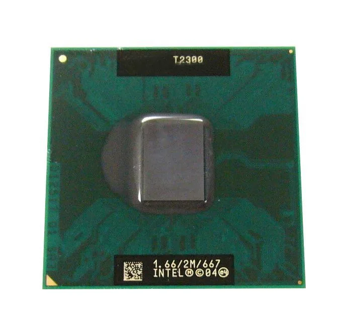 K000043180 - Toshiba 1.66GHz 667MHz FSB 2MB L2 Cache Socket PBGA479 / PPGA478 Intel Core Duo T2300 Dual Core Processor