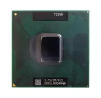 K000050050 - Toshiba 1.73GHz 533MHz FSB 2MB L2 Cache Socket PPGA478 Intel Core Duo T2250 Dual Core Processor