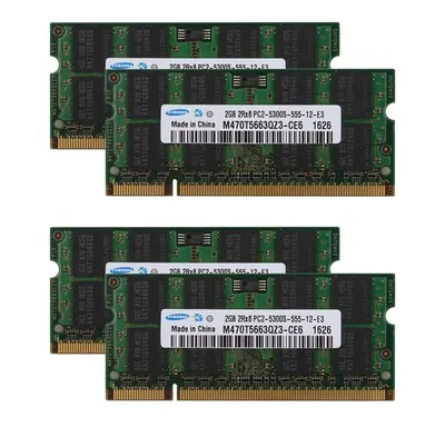 K4T1G084QG-BCE6 - Samsung DDR2-667MHz 128Mx8 Pb-Free DRAM Memory Chip