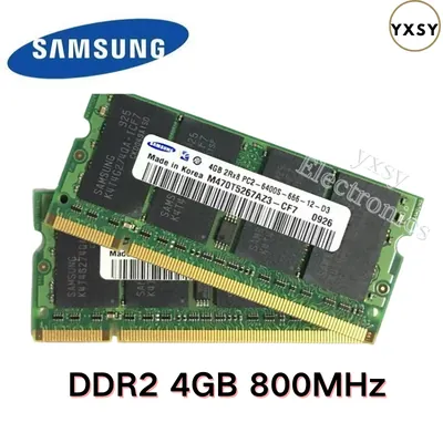 K4T51163QG-HCF7 - Samsung DDR2-800MHz 32Mx16 Pb-Free Halogen-Free DRAM Memory Chip