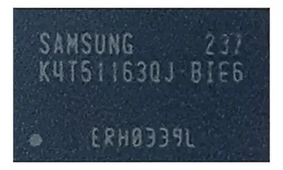 K4T51163QJ-BIE6 - Samsung DDR2-667MHz 32Mx16 DRAM Memory Chip
