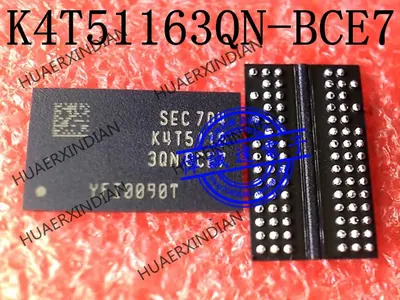 K4T51163QN-BCE7 - Samsung DDR2-800MHz 32Mx16 Pb-Free Halogen-Free DRAM Memory Chip