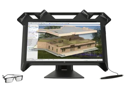 HP K5H59A4#ABA Zvr 3D Virtual Reality 23.6-Inch 1920 x 1080 Pixels 16:9 Aspect Ratio Full HD LED Monitor