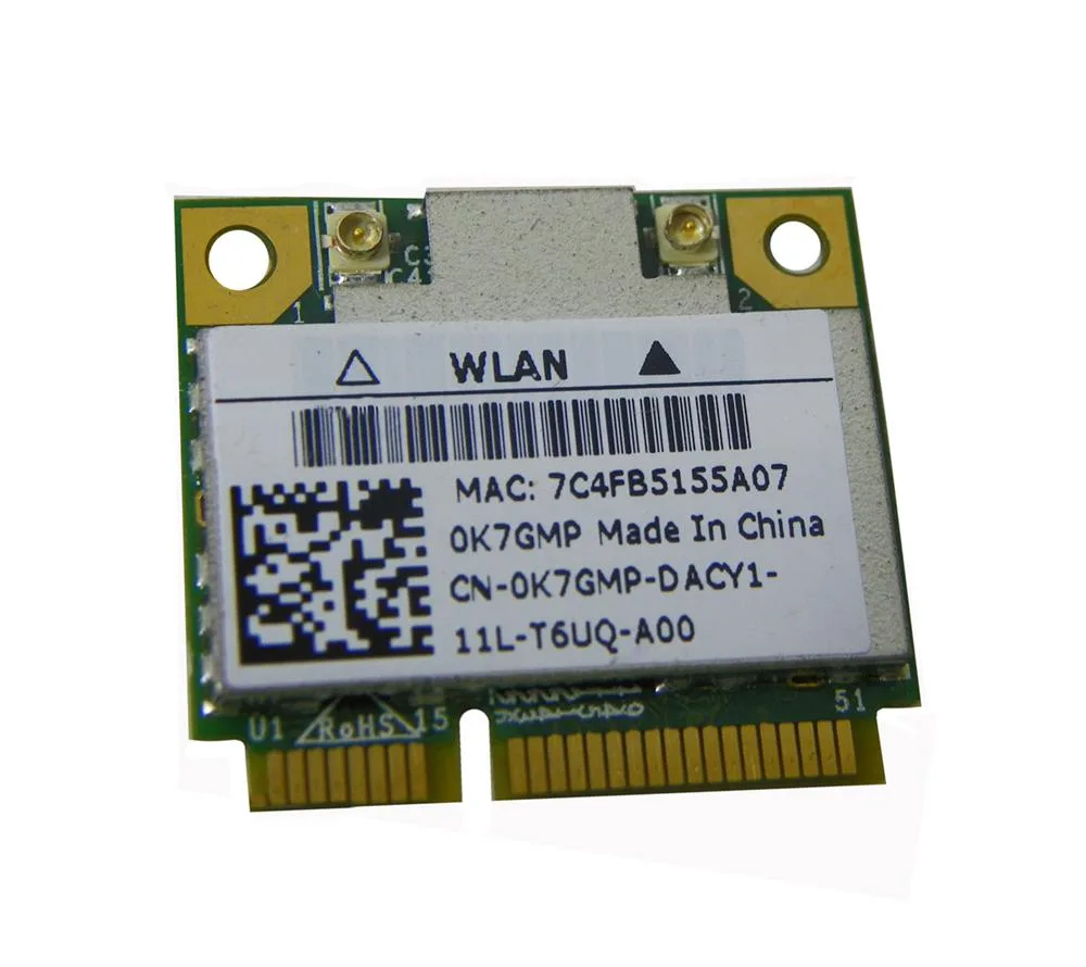 K7GMP - Dell Wi-Fi Wireless Card