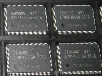 K7N643645M-PC16 - Samsung SRAM 64MX36 166MHz DRAM Memory Chip