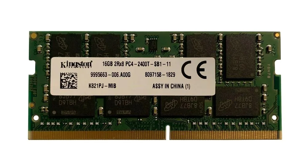 K821PJ-MIB - Kingston 16GB PC4-19200 DDR4-2400MHz non-ECC