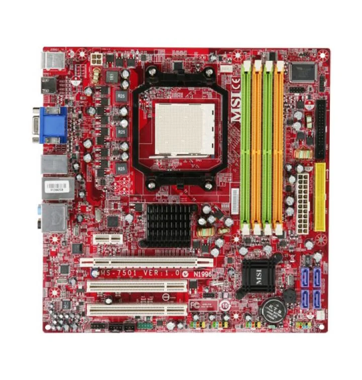 K9A2GM-FD - MSI Desktop Board AMD 780 Socket AM2+ 2600MHz HT 8GB DDR2 SDRAM DDR2-1066/PC2-8500, DDR2-800/PC2-6400, DDR2-667/PC2-5300, DDR2-533/PC2-4200 ┬╡ATX