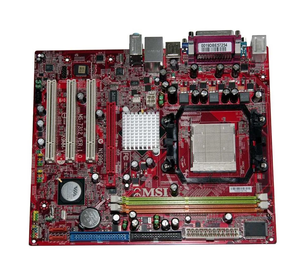 K9MMV - MSI Socket AM2 VIA K8M800 + VT8237R Plus Chipset Support DDR2 2x DIMM 2x SATA 1.50Gb/s Micro-ATX Motherboard