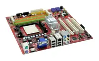K9N2GM-FIH - MSI Desktop Board nVIDIA GeForce 8200 Cool'n'Quiet Technology Socket AM2+ 2600MHz HT 8GB DDR2 SDRAM DDR2-800/PC2-6400, DDR2-667/PC2-5300 ┬╡ATX
