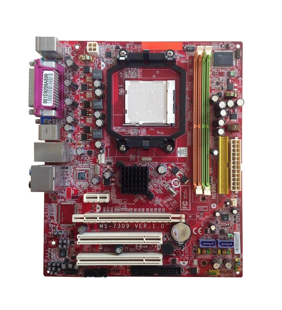 K9N6VGM-V - MSI Socket AM2 Nvidia GeForce 6100/ nForce 405 MCP Chipset DDR2 2x DIMM 2x SATA 3.0Gb/s Micro-ATX Motherboard