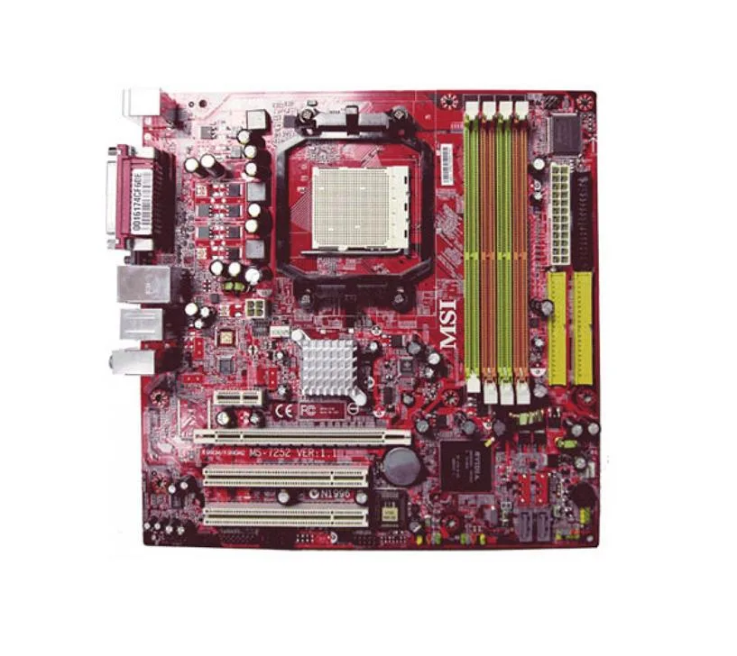 K9NBPM2-FID - MSI Desktop Board Athlon 64 X2 Dual-core, Athlon 64 FX Dual-core, Athlon 64, Sempron nVIDIA Quadro NVS 210S Socket AM2 8GB