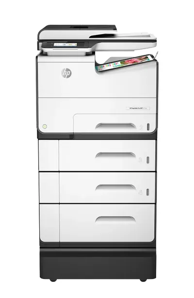 HP K9Z76A#B1H PageWide Pro 577z Page Wide Array Multifunction Printer Print Floor Standing