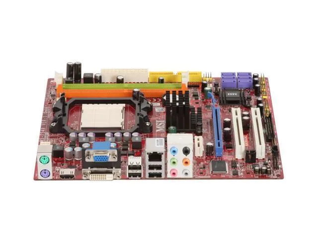 KA780GM2 - MSI Desktop Board AMD 780G Cool'n'Quiet Technology AM3 2600MHz HT 4GB DDR2 SDRAM DDR2-1066/PC2-8500, DDR2-800/PC2-6400, DDR2-667/PC2-5300, DDR2-533/PC2-4300 CrossFire Micro ATX