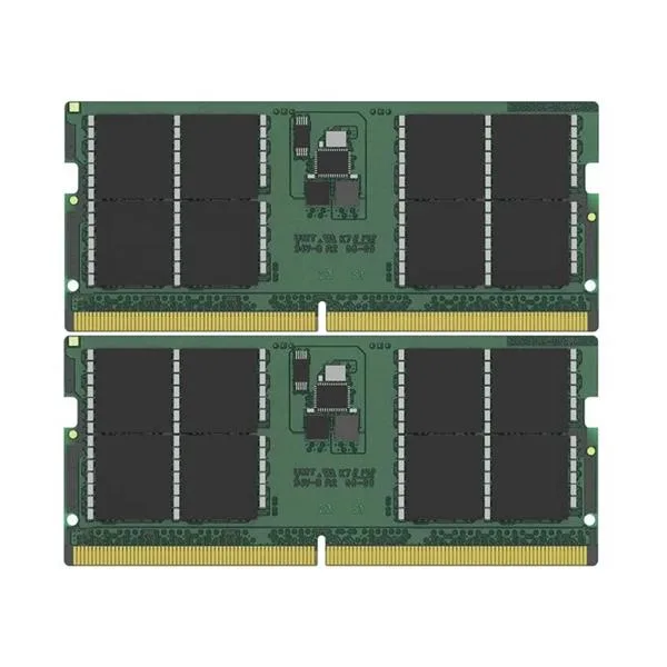 KCP548SD8K2-64 - Kingston Technology 64GB Kit (2X32GB) DDR5-4800MHz PC5-38400 Non-ECC Unbuffered CL40 262-Pin SODIMM 1.1V Dual Rank Memory