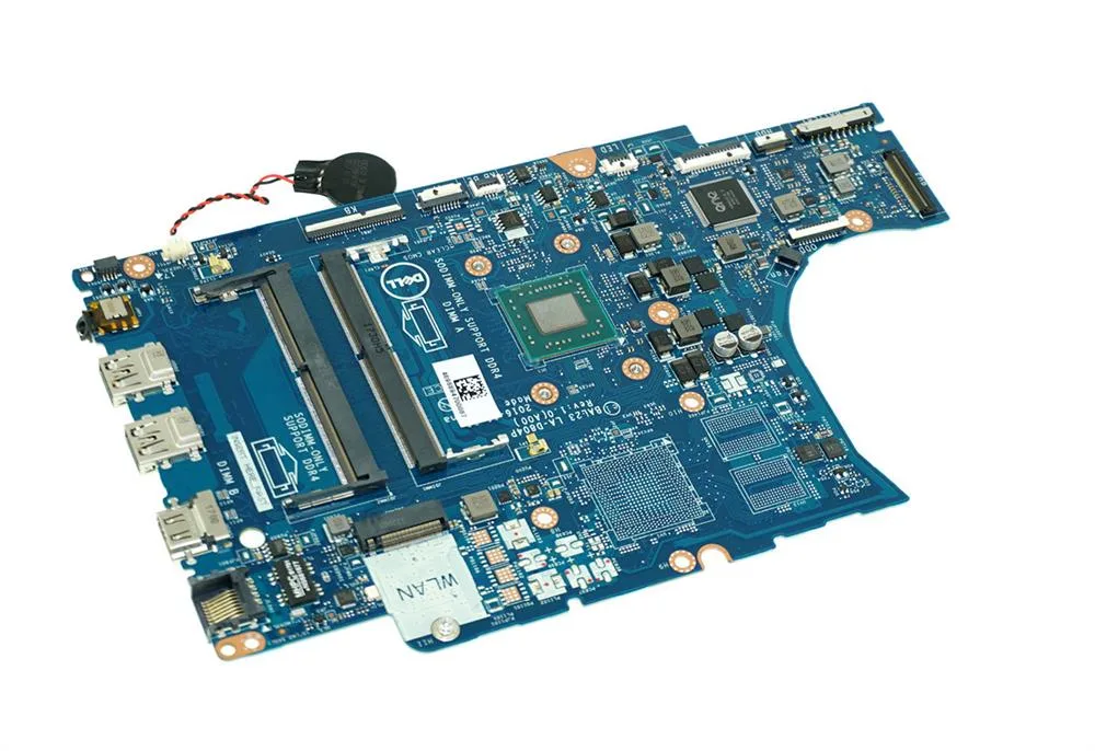 KF2J6 - Dell System Board (Motherboard) with AMD A9-9400 2.4GHz CPU for Inspiron 5765 Laptop