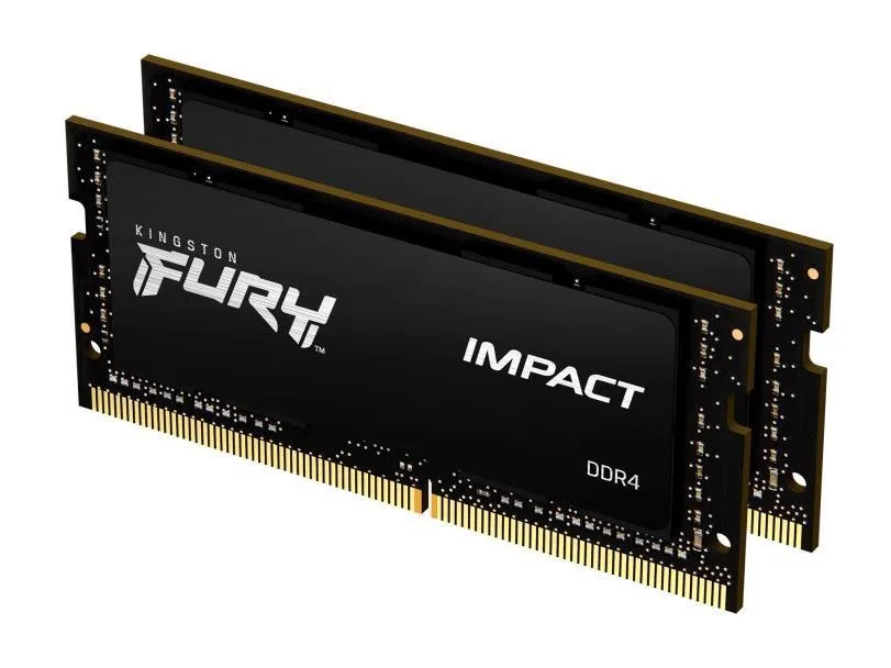 Kingston Technology KF432S20IBK2/16 16GB KIT (2 x 8GB) DDR4-3200 MHz PC4-25600 non-ECC Unbuffered CL20 260-Pin SODIMM 1.2V Memory Module